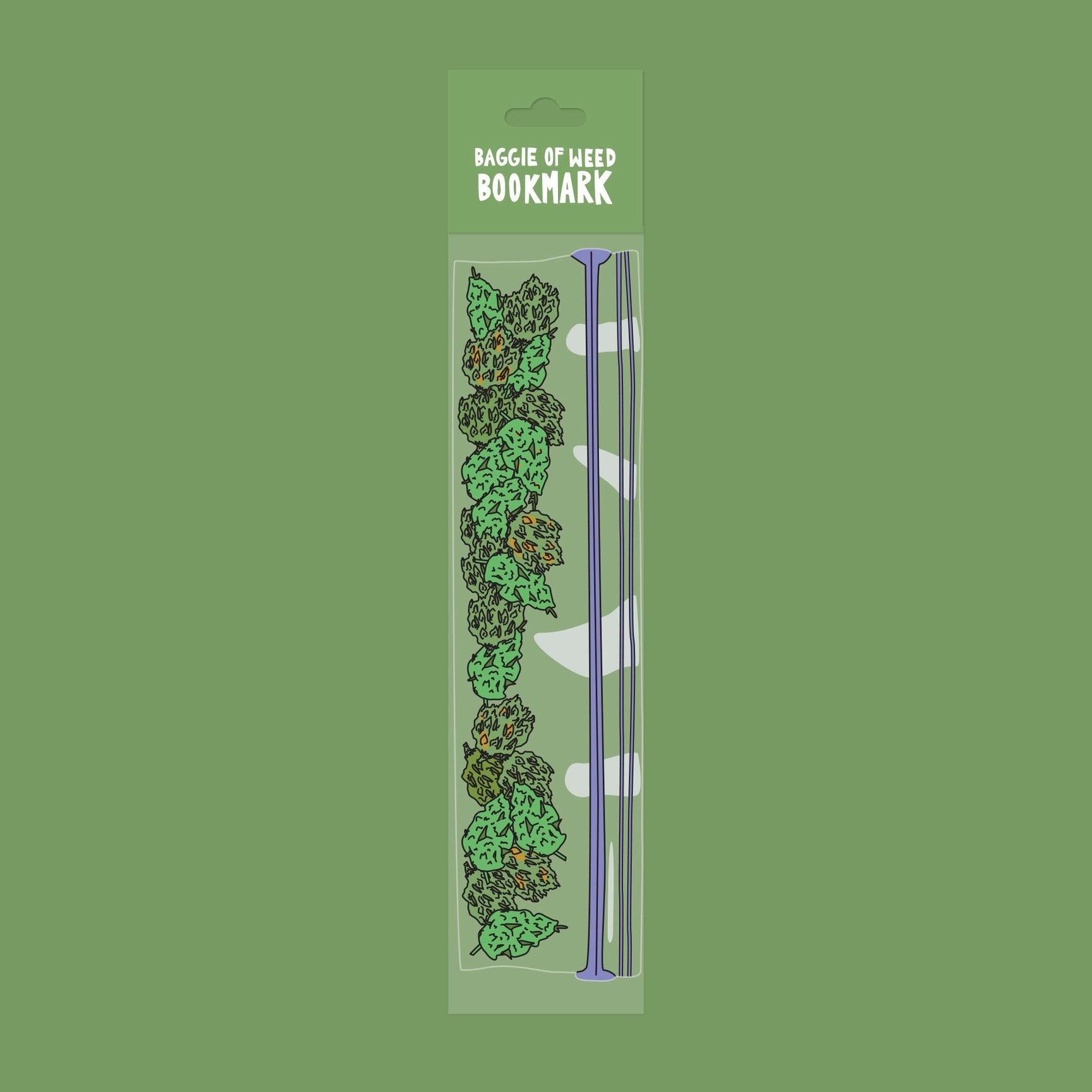 Baggie Of Weed Bookmark
