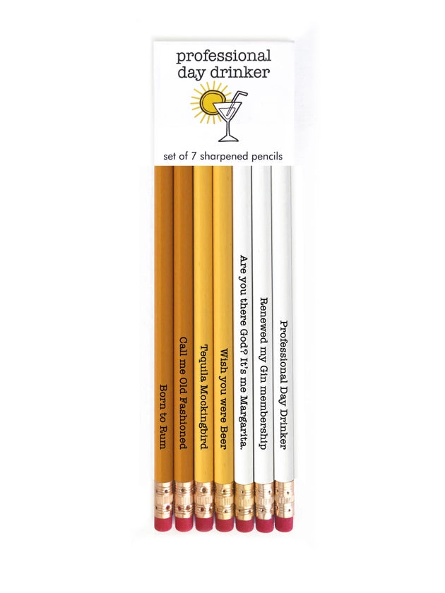 Day Drinker Pencil Set