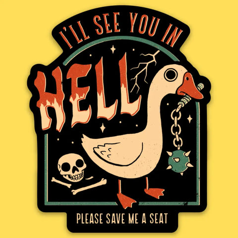 Save Me A Seat Sticker