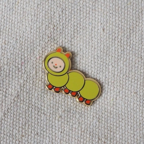 Caterpillar Enamel Pin