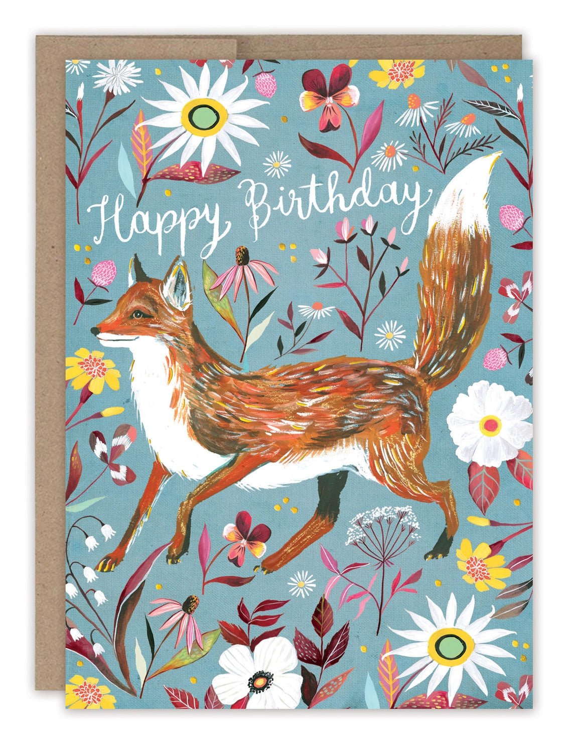 Foxy Birthday Greeting Card