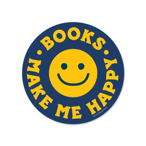 Happy Books Sticker