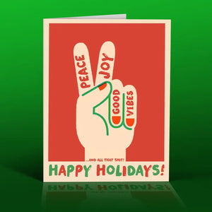 Peace Holiday Greeting Card