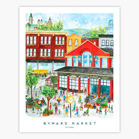 Ottawa ByWard Market 8x10 Art Print