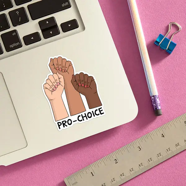 Pro Choice Hands Sticker - The Found - Milk Shop - Ottawa, Canada