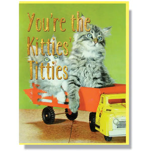 Kitties' Titties Greeting Card