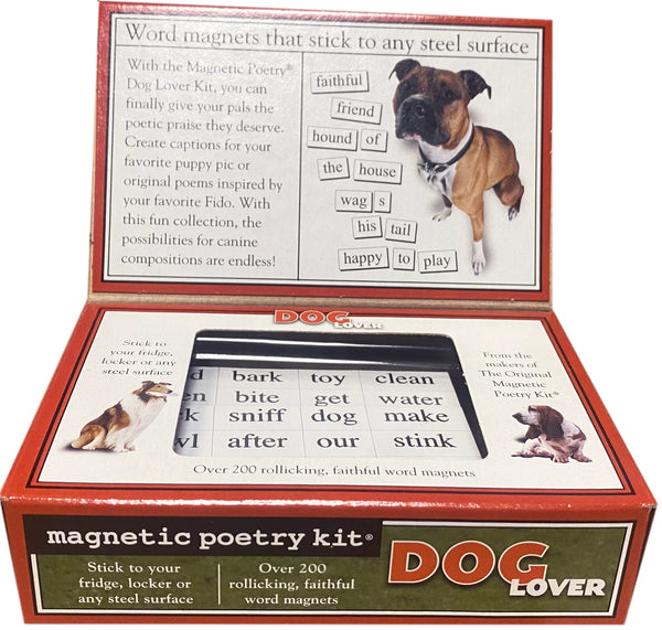 Dog Lover Magnetic Poetry