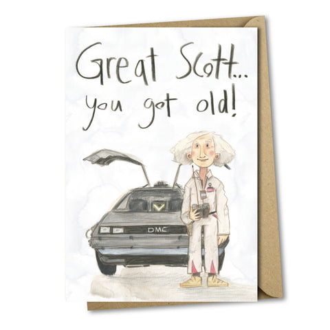 Great Scott Greeting Card