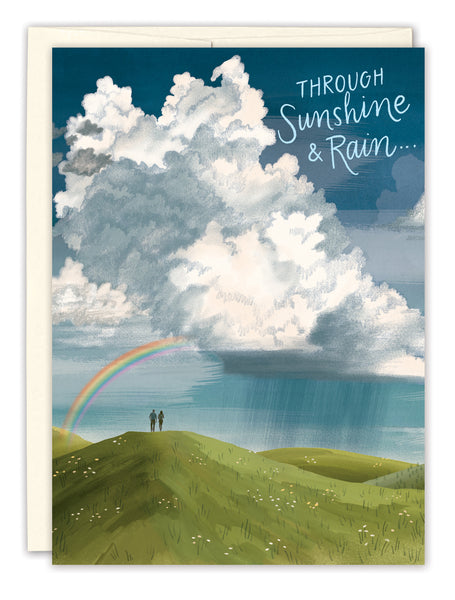 Sunshine & Rain Greeting Card