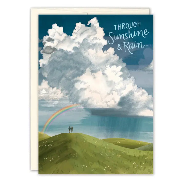Sunshine & Rain Greeting Card