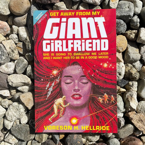 My Giant Girlfriend Postcard