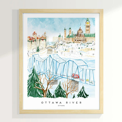 Ottawa River 8x10 Art Print