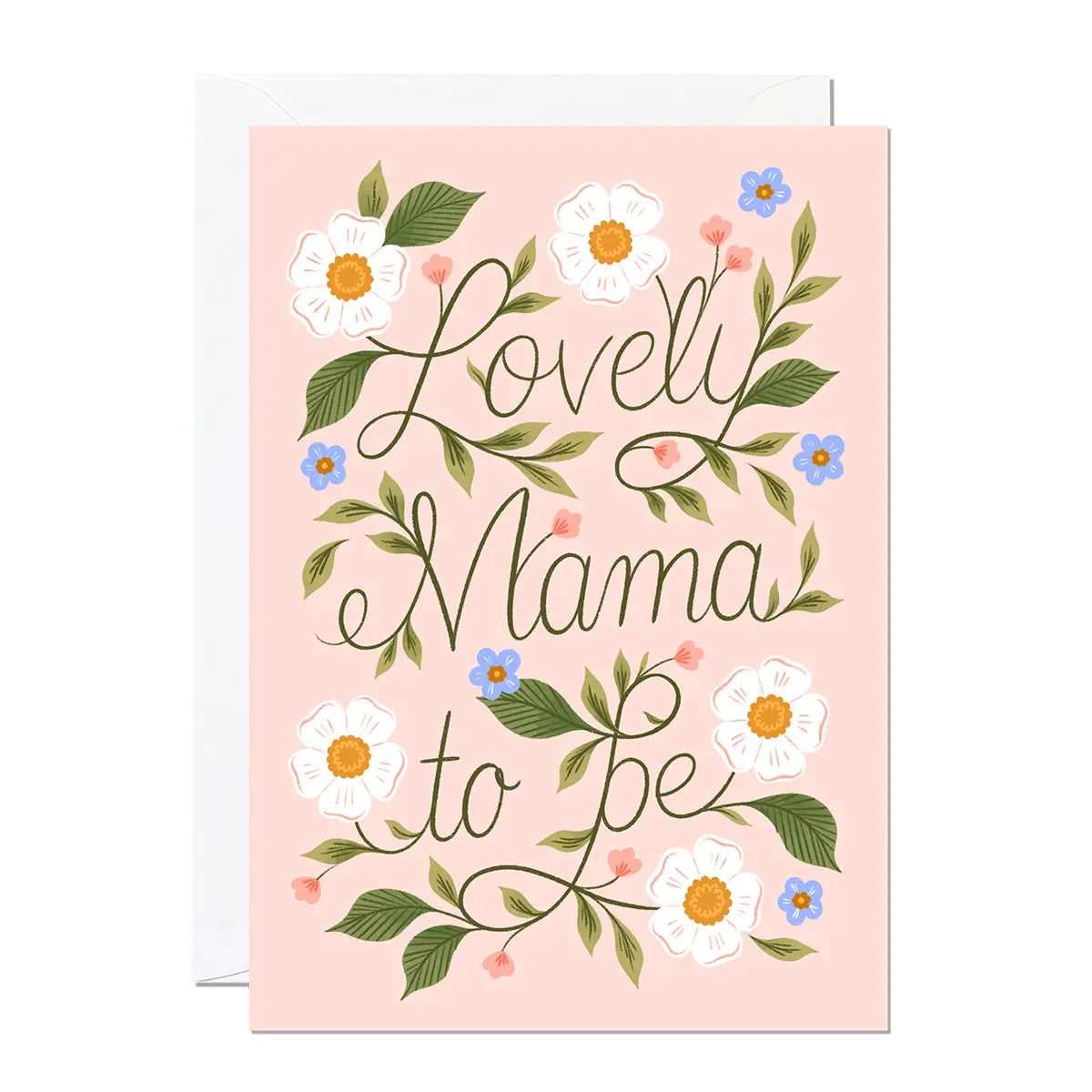 Lovely Mama To Be Greeting Card