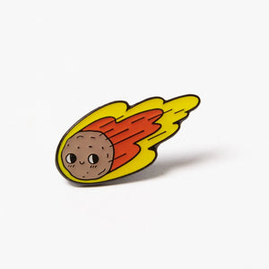 Comet Enamel Pin