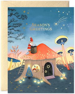 Gnomes Holiday Greeting Card