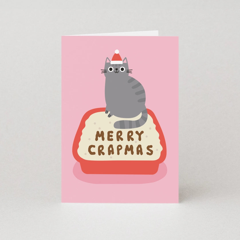 Merry Crapmas Greeting Card