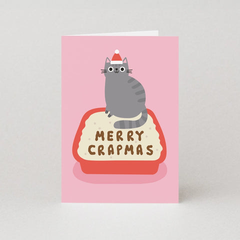 Merry Crapmas Greeting Card