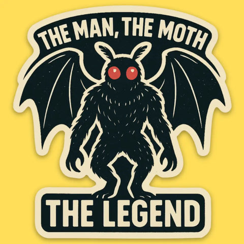 The Moth Sticker