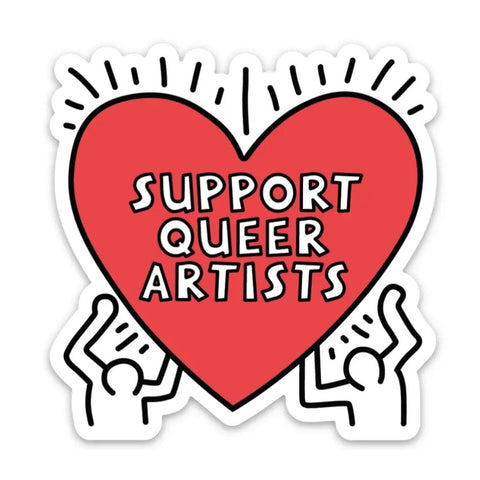 Support Queer Artists Sticker
