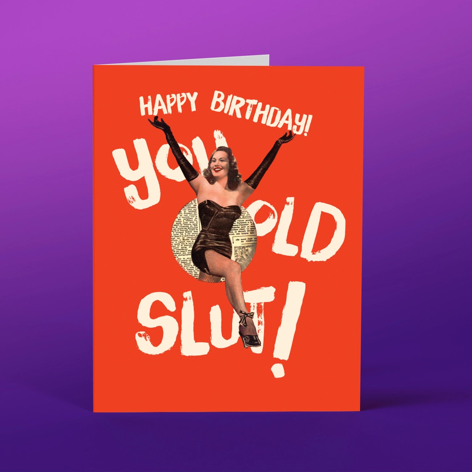 Birthday Slut Greeting Card