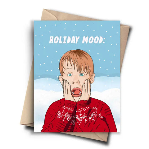 Holiday Mood Greeting Card