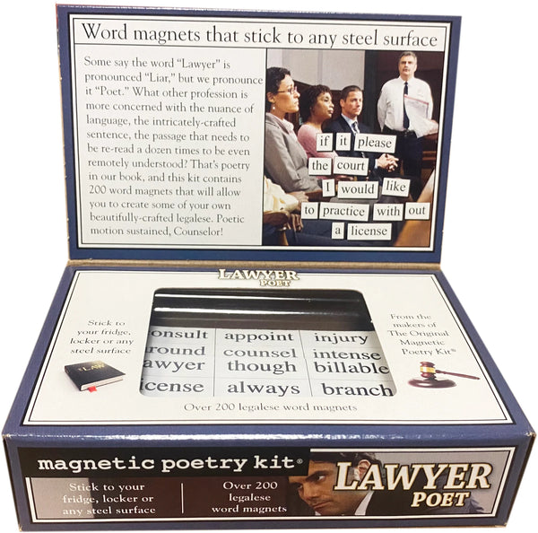 Lawyer Poet Magnetic Poetry