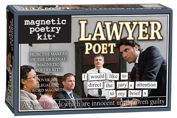 Lawyer Poet Magnetic Poetry