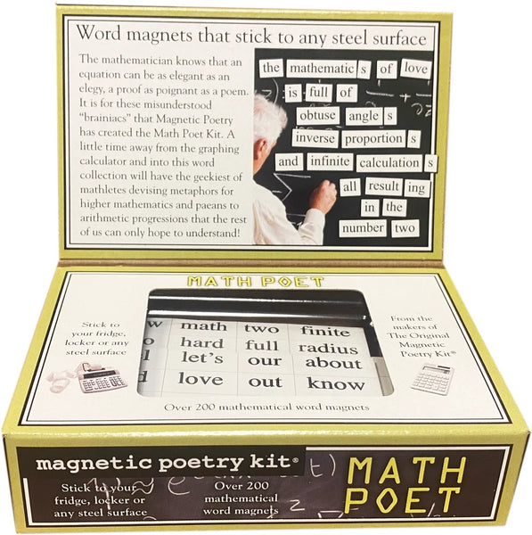 Math Poet Magnetic Poetry