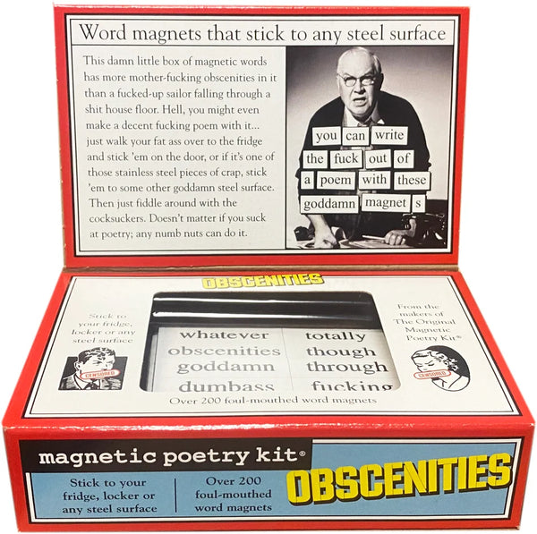 Obscenities Poet Magnetic Poetry