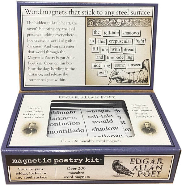 Edgar Allan Poet Magnetic Poetry