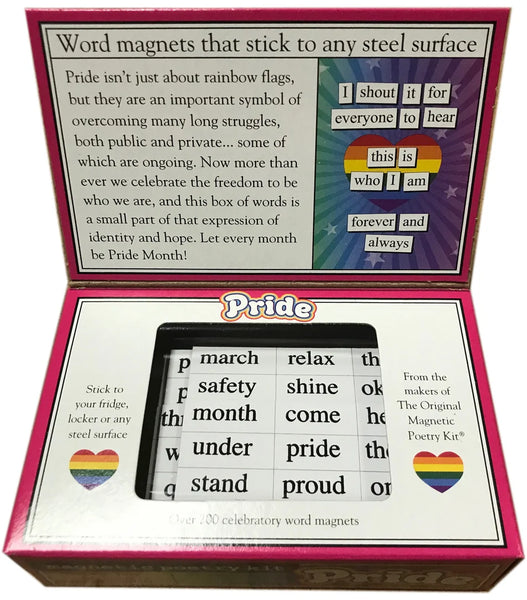 Pride Poet Magnetic Poetry