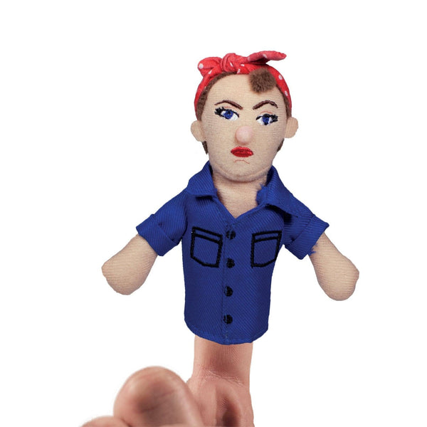 Rosie the Riveter Finger Puppet