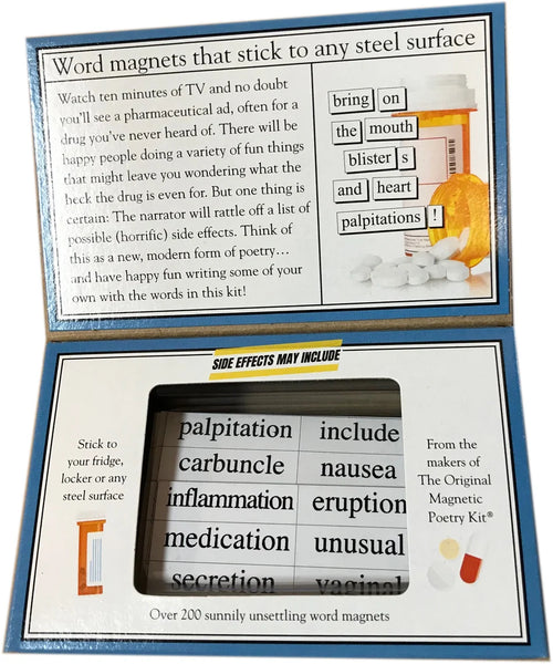 Side Effects May Include Magnetic Poetry
