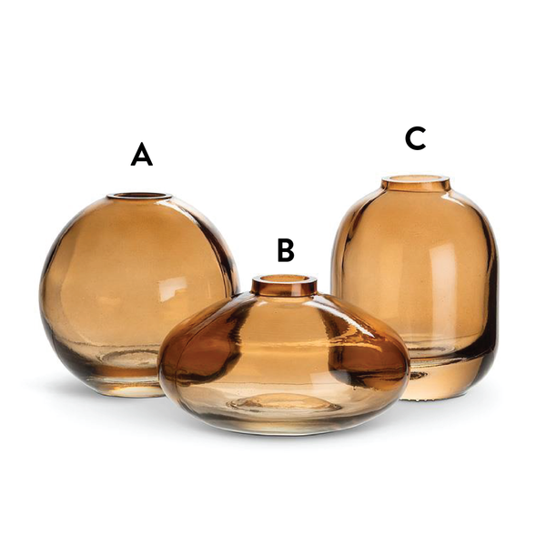 Small Bud Vase Amber