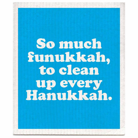 So Much Funukkah Swedish Dishcloth