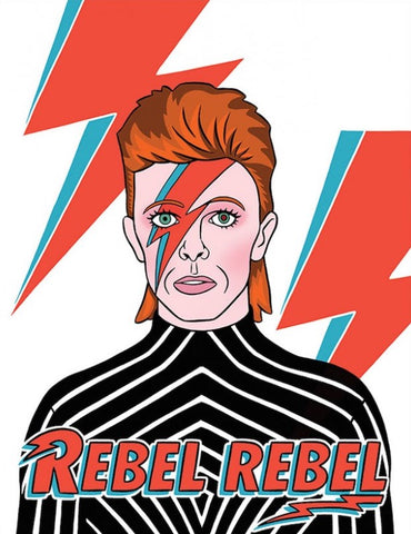 Rebel Rebel - The Found Greeting Card - Ottawa, Canada