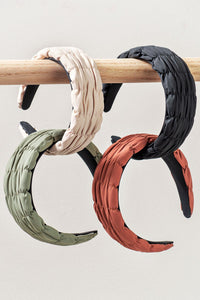 Padded Headband - Assorted Colours