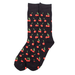 Cherry Socks - Large Sizing