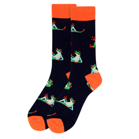 Frog Socks - Large Sizing