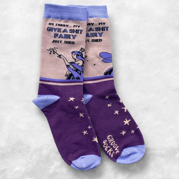 Give a Shit Fairy Socks