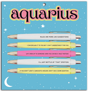 Aquarius Pen Set