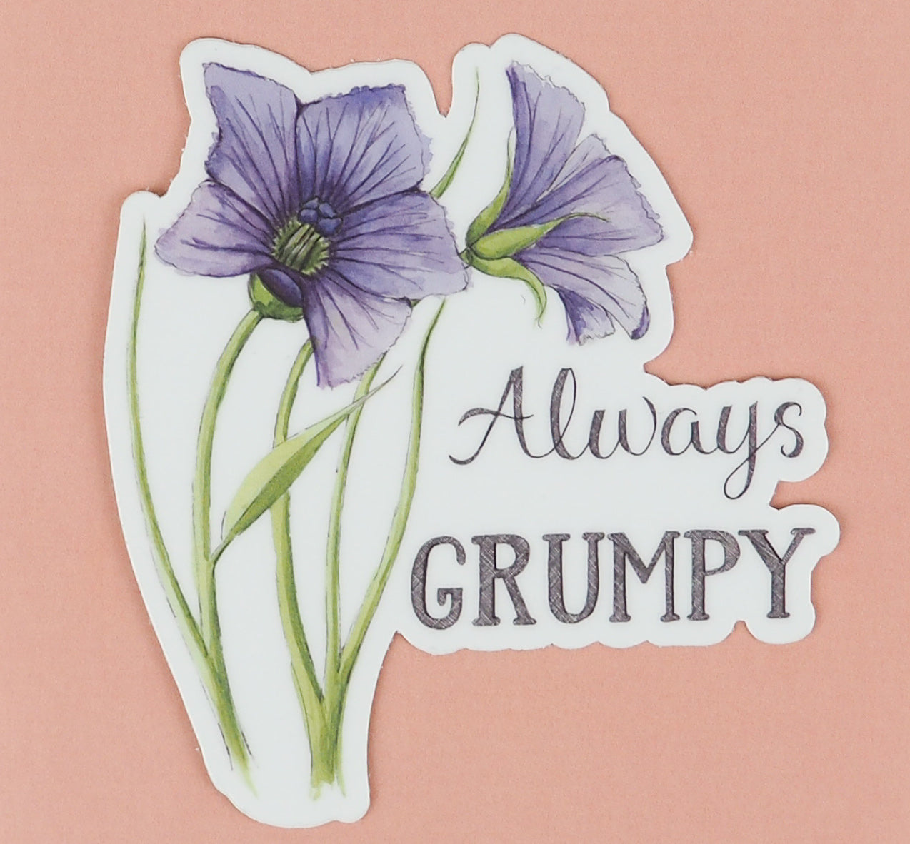 Always Grumpy Sticker