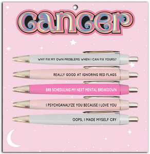 Zodiac Cancer Pen Set