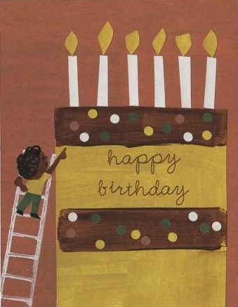 Layer Cake Greeting Card