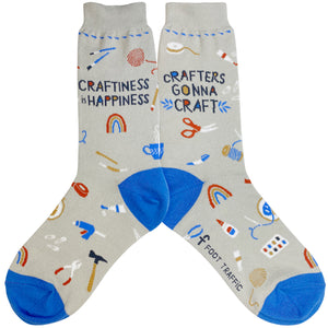 Crafters Gonna Craft Socks