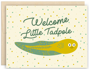 Cute Tadpole Greeting Card