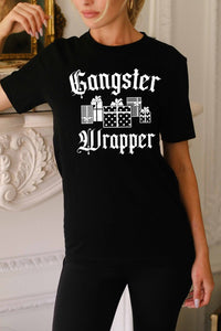 Gangster Wrapper T-Shirt Black