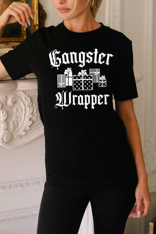 Gangster Wrapper T-Shirt Black