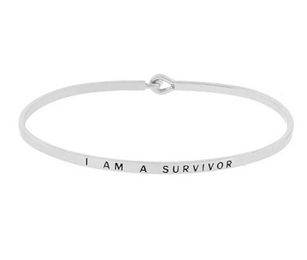 I Am A Survivor Bracelet