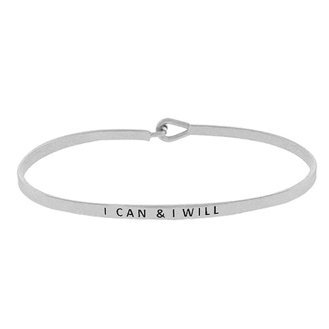 I Can And I Will Bracelet